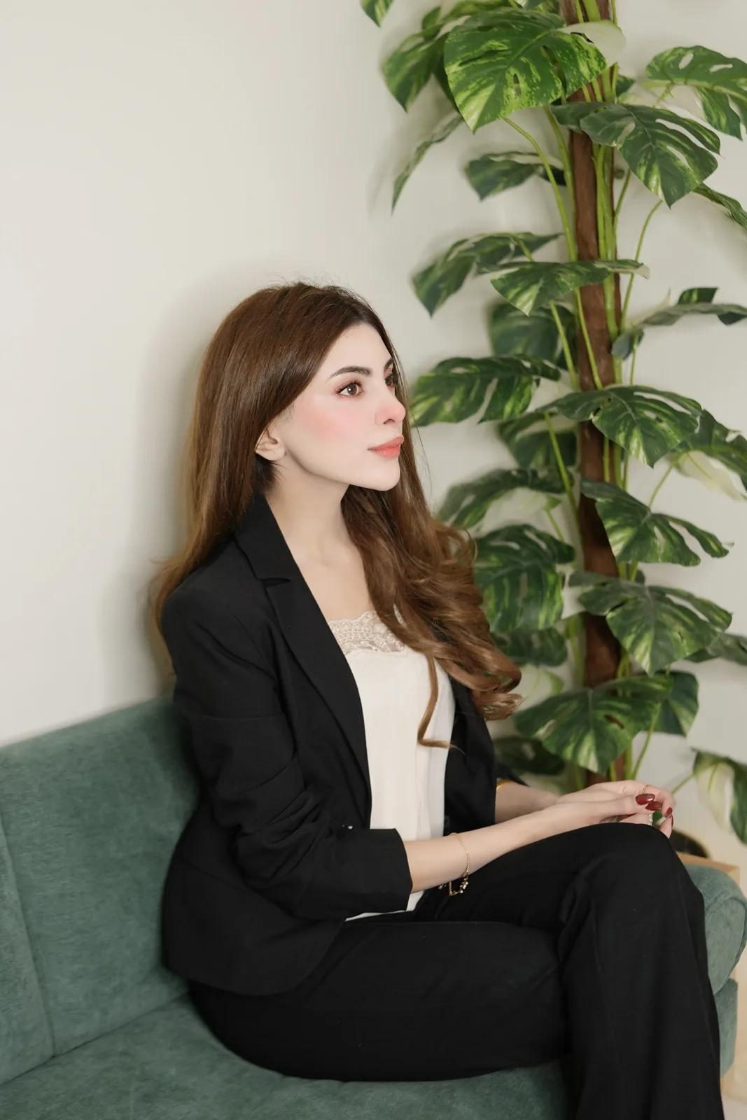 Dr. Taniya Habib in the clinic lounge